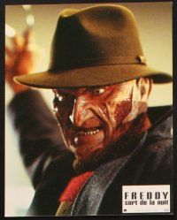 9m040 NEW NIGHTMARE 8 French LCs '94 great different images of Robert Englund as Freddy Kruger!