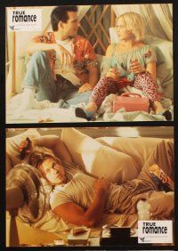 9m034 TRUE ROMANCE 12 French LCs '93 Christian Slater, Patricia Arquette, by Quentin Tarantino!