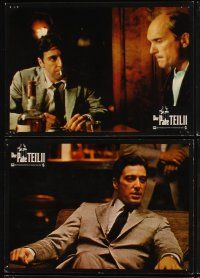 9m398 GODFATHER PART II 23 German LCs '74 Al Pacino in Francis Ford Coppola classic crime sequel!