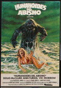 9m020 HUMANOIDS FROM THE DEEP 12 Spanish LCs '80 Doug McClure, sexy Ann Turkel, monsters!