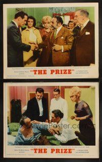 9p955 PRIZE 2 LCs '63 Paul Newman, sexy Elke Sommer, Edward G. Robinson, Diane Baker!