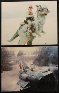 9p674 EMPIRE STRIKES BACK 5 color 11x14 stills '80 George Lucas classic, great full-bleed images!