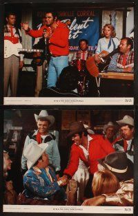 9p522 W.W. & THE DIXIE DANCEKINGS 8 color 11x14 stills '75 Burt Reynolds as 1950s country hoodlum!