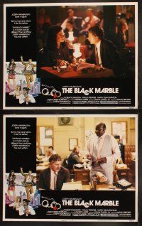 9p062 BLACK MARBLE 8 LCs '80 cool images of Robert Foxworth, Paula Prentiss, Harry Dean Stanton!
