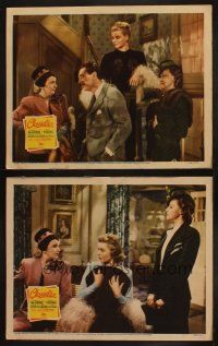 9p787 CLAUDIA 3 LCs '43 gorgeous Dorothy McGuire in the title role, Robert Young & Ina Claire!
