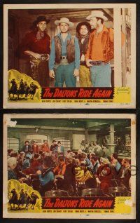 9p720 DALTONS RIDE AGAIN 4 LCs R51 cool western images of Lon Chaney Jr., Alan Curtis, Noah Beery!