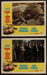 9p218 HOW I WON THE WAR 8 LCs '68 John Lennon & Michael Crawford in World War II!