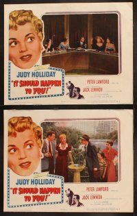 9p241 IT SHOULD HAPPEN TO YOU 8 LCs '54 Jack Lemmon doesn't understand why Judy Holliday wants fame!