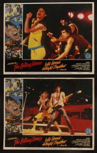 9p274 LET'S SPEND THE NIGHT TOGETHER 8 LCs '83 great images of Mick Jagger & The Rolling Stones!
