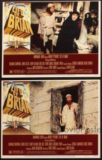 9p739 LIFE OF BRIAN 4 LCs '79 Monty Python, he's not the Messiah, he's just a naughty boy!