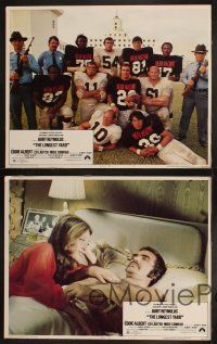 9p742 LONGEST YARD 4 LCs '74 Robert Aldrich prison football sports comedy, Burt Reynolds!