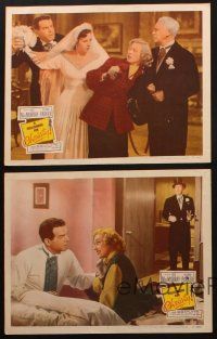 9p693 MILLIONAIRE FOR CHRISTY 5 LCs '51 Fred MacMurray, pretty Eleanor Parker, Richard Carlson!