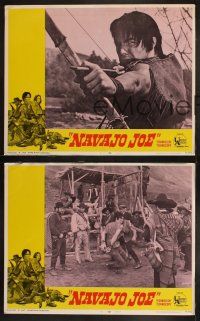 9p814 NAVAJO JOE 3 LCs '67 Sergio Corbucci, Burt Reynolds as Native American Indian!