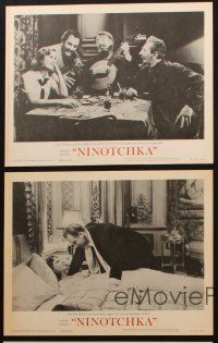 9p696 NINOTCHKA 5 LCs R62 Greta Garbo with Melvyn Douglas, directed by Ernst Lubitsch!