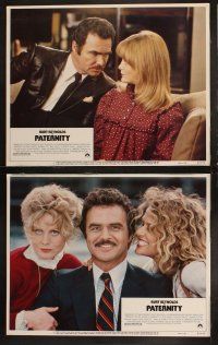 9p364 PATERNITY 8 LCs '81 Burt Reynolds, sexy Beverly D'Angelo, Lauren Hutton!