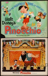 9p021 PINOCCHIO 9 LCs R71 Disney classic fantasy cartoon about a wooden boy who wants to be real!