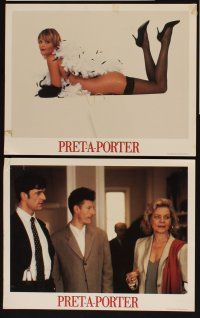 9p699 PRET-A-PORTER 5 LCs '94 Robert Altman, Kim Basinger, Sophia Loren, sexy nearly-naked model!