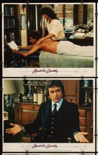 9p398 ROMANTIC COMEDY 8 LCs '83 Dudley Moore & Mary Steenburgen are working things out!