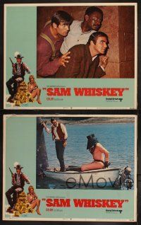 9p762 SAM WHISKEY 4 LCs '69 Ossie Davis, Burt Reynolds & sexy Angie Dickinson!