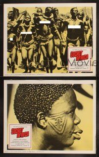 9p595 SECRET AFRICA 7 LCs '69 Africa Segreta, documentary, great images of natives!