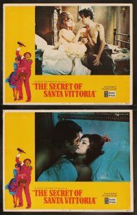 9p418 SECRET OF SANTA VITTORIA 8 LCs '69 Anthony Quinn, Virna Lisi, directed by Stanley Kramer!