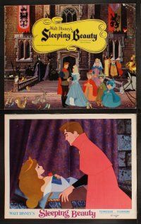 9p442 SLEEPING BEAUTY 8 LCs R70 Walt Disney cartoon fairy tale fantasy classic!