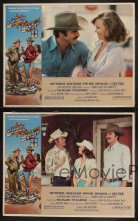 9p765 SMOKEY & THE BANDIT II 4 LCs '80 images of Burt Reynolds, Jackie Gleason & Sally Field!