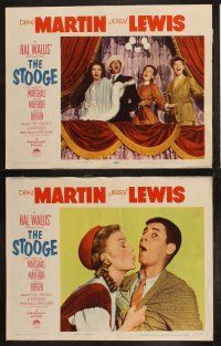 9p462 STOOGE 8 LCs '52 pretty Marion Marshall, wacky vaudeville team Dean Martin & Jerry Lewis!