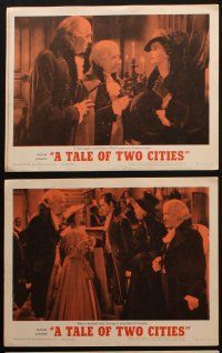 9p641 TALE OF TWO CITIES 6 LCs R62 Ronald Colman, Elizabeth Allan, written by Charles Dickens!