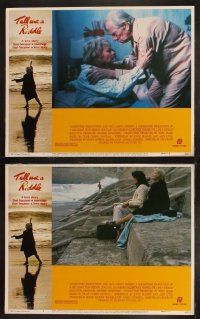 9p486 TELL ME A RIDDLE 8 LCs '80 Melvyn Douglas, Lila Kedrova, Brooke Adams, a love story!