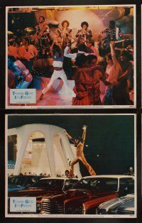 9p491 THANK GOD IT'S FRIDAY 8 LCs '78 Donna Summer, Jeff Goldblum, The Commodores, wacky disco!