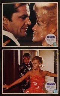 9p503 TOMMY 8 LCs '75 The Who, Roger Daltrey, sexy Ann-Margret & Jack Nicholson, rock & roll!