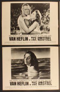 9p528 WASTREL 8 LCs '64 Van Heflin, Ellie Lambetti, suspended between love & hate!
