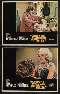 9p532 WHAT'S THE MATTER WITH HELEN 8 LCs '71 Debbie Reynolds, Shelley Winters, Dennis Weaver!