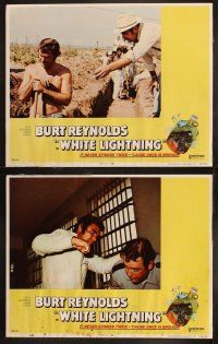9p537 WHITE LIGHTNING 8 LCs '73 moonshine bootlegger Burt Reynolds, Bo Hopkins, Bilingsley!