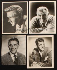 9r248 LOT OF 4 PORTRAIT 8x10 STILLS '50s-60s Lloyd Bridges, Lorne Greene, Dean Martin, Crenna