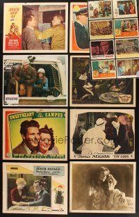 9r132 LOT OF 16 LOBBY CARDS '20s-80s a great variety of images over many decades!