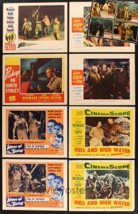 9r137 LOT OF 12 WAR LOBBY CARDS '50s-60s great images of military soldiers!