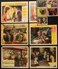 9r141 LOT OF 11 LOBBY CARDS '50s-60s James Stewart, Joseph Cotten, William Holden & more!