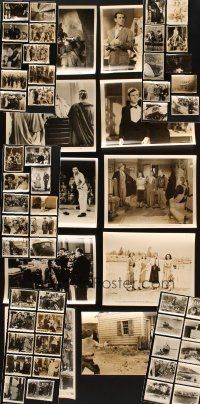9r196 LOT OF 60 8X10 STILLS '40s-50s great images from a variety of different movies!