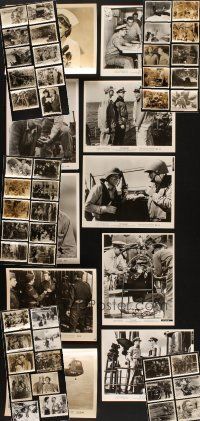 9r200 LOT OF 56 WAR 8x10 STILLS '40s-60s cool military images from World War II & more!