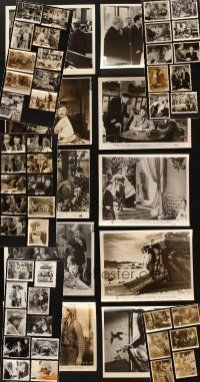 9r202 LOT OF 56 8X10 STILLS '30s-70s a variety of great images over several decades of movies!
