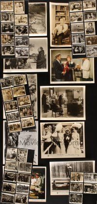 9r203 LOT OF 55 8x10 STILLS '50s great images from a variety of movies, some in color!