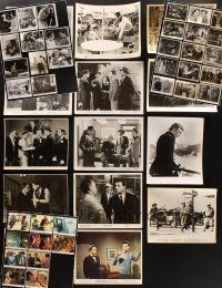 9r214 LOT OF 50 CRIME AND FILM NOIR 8x10 STILLS '40s-80s great images of cops, crooks & bad girls!