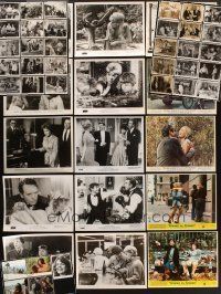 9r216 LOT OF 50 8x10 STILLS '30s-70s great images from a variety of movies, some in color!