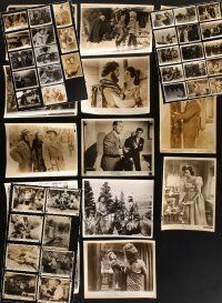 9r220 LOT OF 49 8x10 STILLS '40s-50s great images from a variety of different genres!