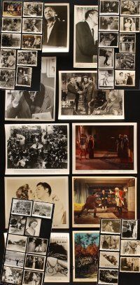 9r223 LOT OF 47 8x10 STILLS '30s-70s great images from several decades of movies, some in color!