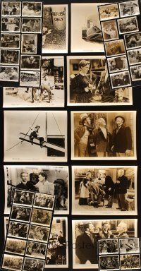 9r227 LOT OF 44 8x10 STILLS '40s-50s great images from a variety of different movies!