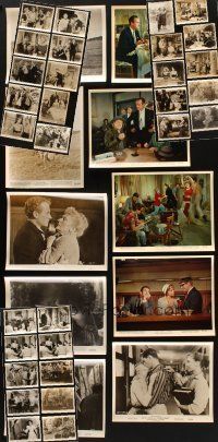 9r231 LOT OF 40 8x10 STILLS '50s great images from a variety of movies, some in color!