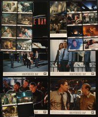 9r235 LOT OF 25 SCI-FI AND HORROR MINI-LC 8X10 STILLS '70s-90s The Omen, Independence Day & more!
